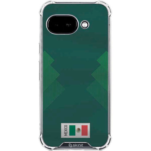Mexico Soccer Flag Google Pixel 9a Clear Case